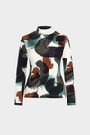 Pincelada Ocho print fitted t-shirt