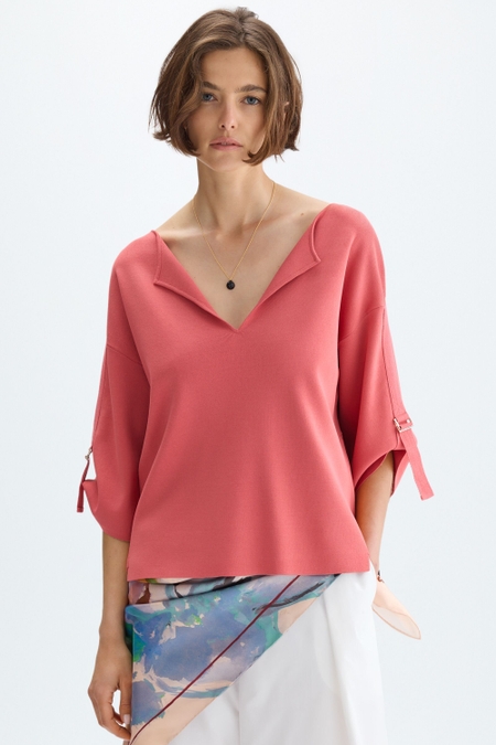 JERSEY CORTO RECTO PUNTO STRETCH