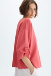 Jersey corto recto punto stretch