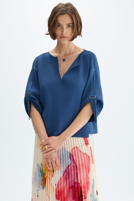JERSEY CORTO RECTO PUNTO STRETCH