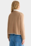 Stretch-knit quilted nylon straight-fit jacket