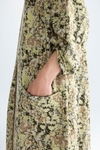 Jacquard Long Cardigan