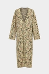 Jacquard Long Cardigan