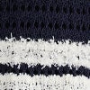 NAVY/ECRU