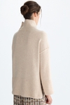 Wool straight-fit mock-neck sweater