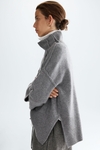 Wool straight-fit mock-neck sweater