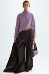 Wool straight-fit mock-neck sweater