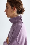 Wool straight-fit mock-neck sweater