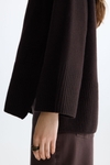 Wool straight-fit mock-neck sweater