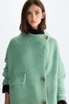 Chaquetón oversize mohair pelo largo