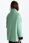 Chaquetón oversize mohair pelo largo