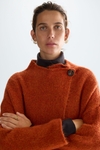 Chaquetón oversize mohair pelo largo