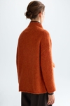 Chaquetón oversize mohair pelo largo