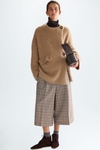Long-haired mohair oversize coat