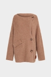 Long-haired mohair oversize coat