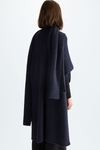 Poncho oversize mohair bufanda