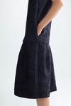 Floral jacquard midi dress
