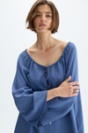 Linen oversize long dress