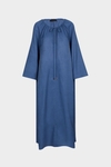 Linen oversize long dress