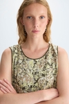 Vestido entallado jacquard