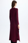 Stretch knit midi dress