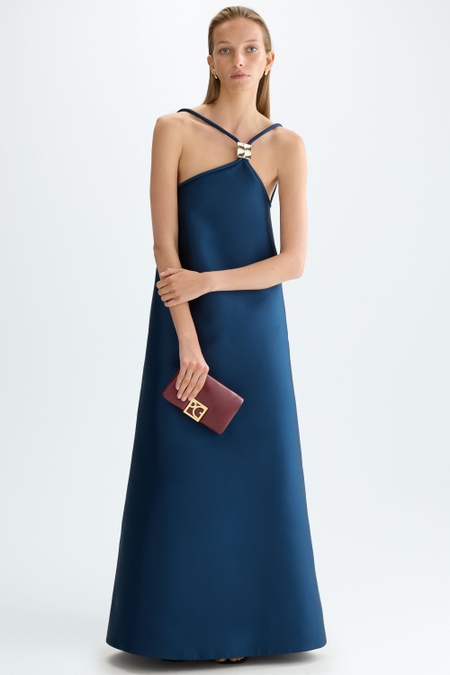 VESTIDO EVASÉ DUCHESSE CUBIFLOR