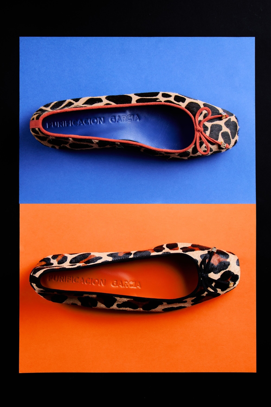 CUBITOS HALF-HAIR BALLET FLATS