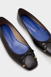 Leather ballet flats