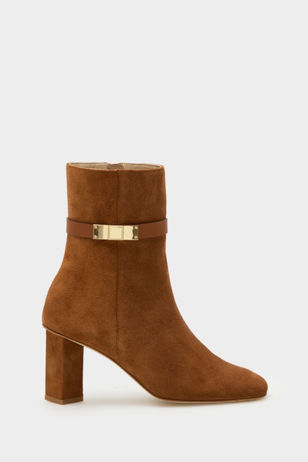 LA GRAN MANZANA SUEDE 80 ANKLE BOOTS