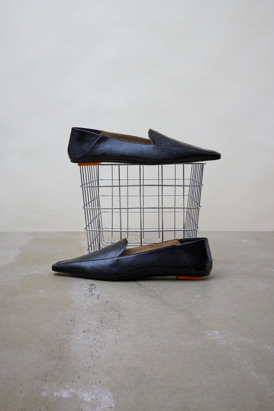 ZAPATO PLANO PISADO PIEL