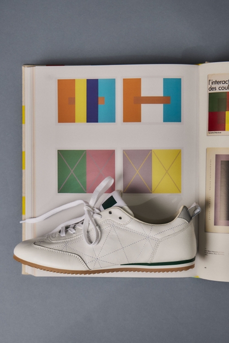 ORIGAMI LEATHER SNEAKERS