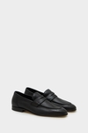 Leather loafers
