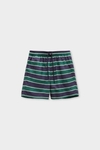 PG striped swim shorts