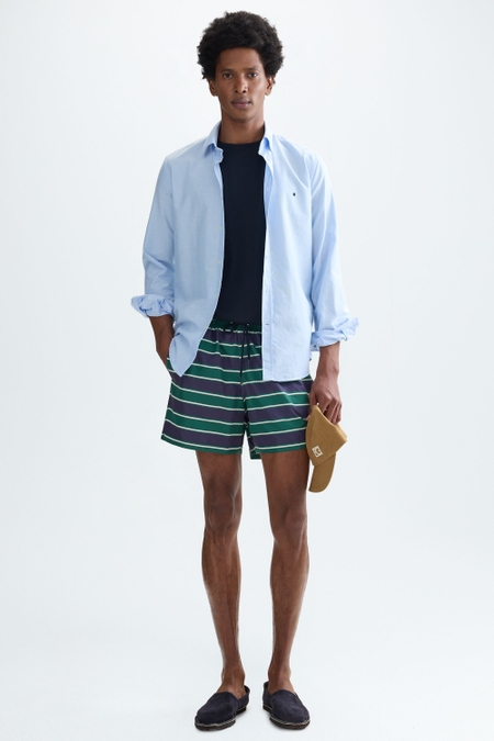PG STRIPED SWIM SHORTS