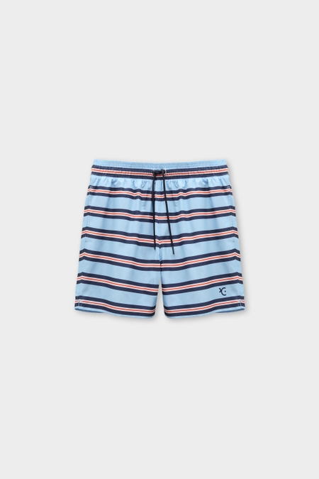 PG STRIPED SWIM SHORTS