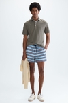 PG striped swim shorts