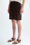 Linen regular fit bermuda shorts