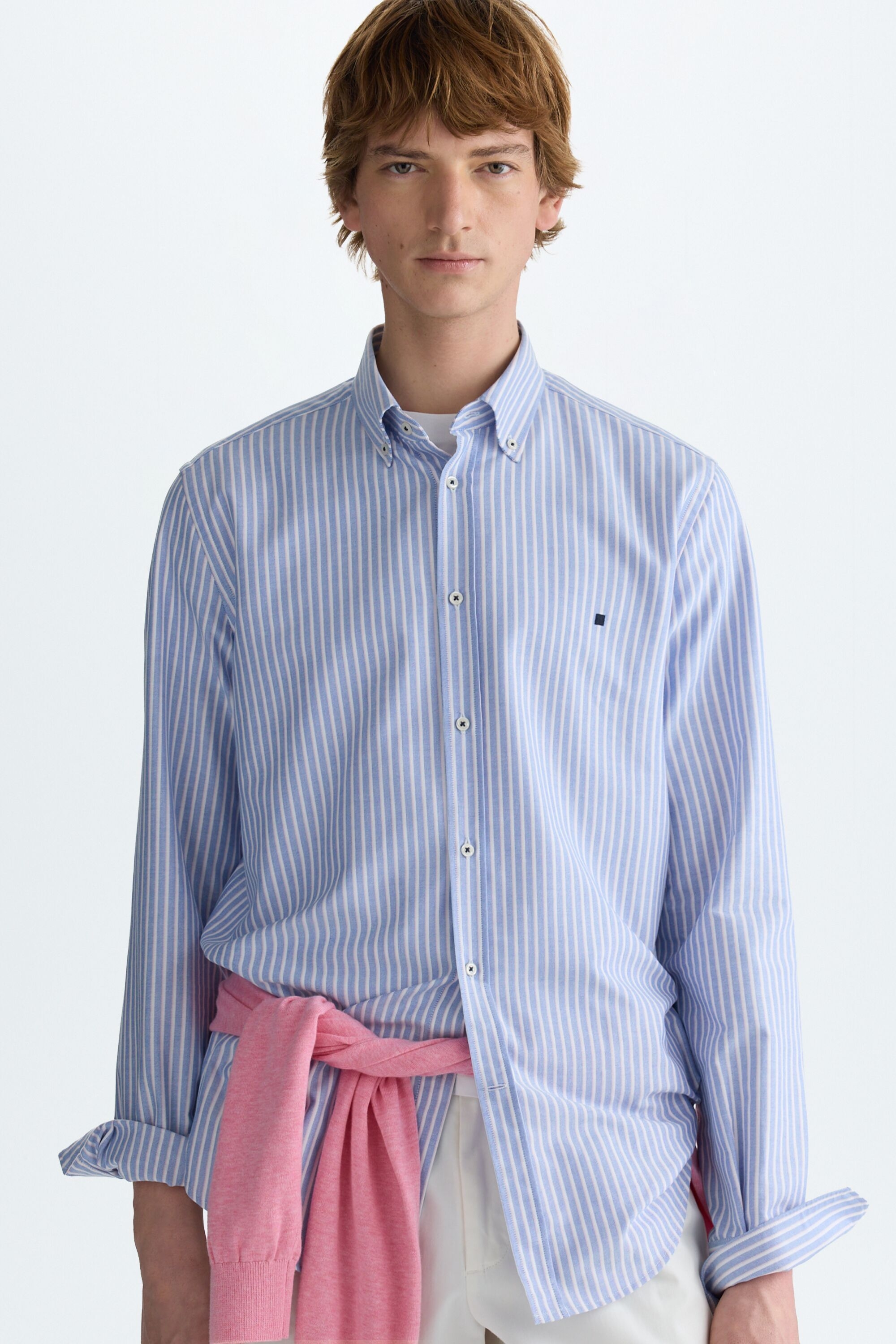 Striped Oxford shirt