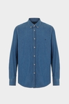 Denim twill shirt