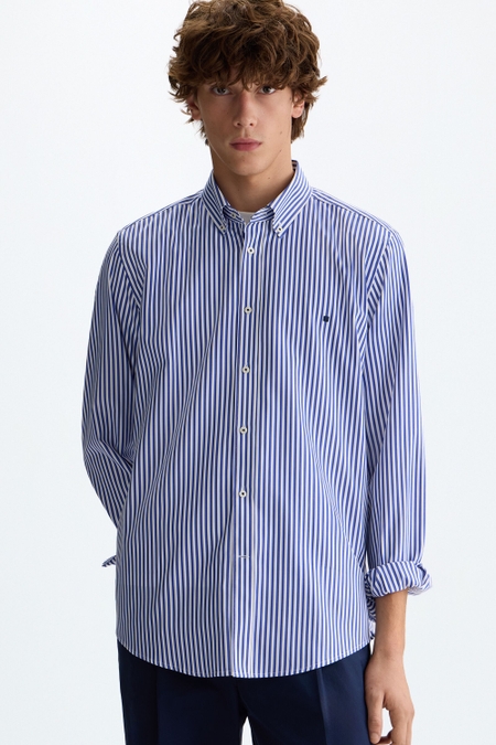 CANDY STRIPE POPLIN SHIRT