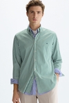 Candy stripe poplin shirt
