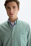 Candy stripe poplin shirt