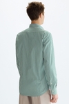 Candy stripe poplin shirt