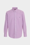 Candy stripe poplin shirt