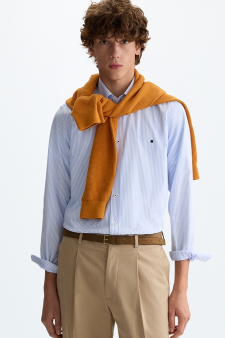 CANDY STRIPE POPLIN SHIRT