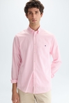 Candy stripe poplin shirt
