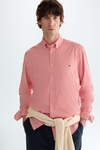 Candy stripe poplin shirt