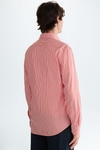 Candy stripe poplin shirt