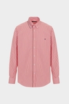 Candy stripe poplin shirt