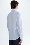 Striped linen shirt